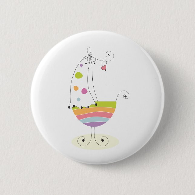 Badge Rond 5 Cm Newborn (Devant)