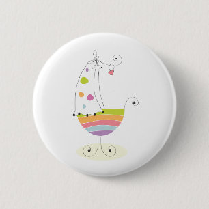 Badge Rond 5 Cm Newborn