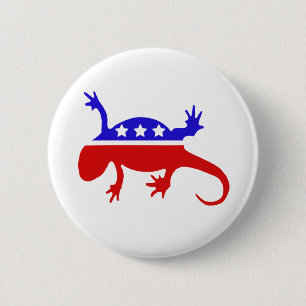 Badge Rond 5 Cm Newt Gingrich pour le président