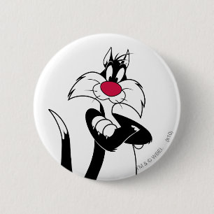 Badge Rond 5 Cm Nez rouge SYLVESTER™