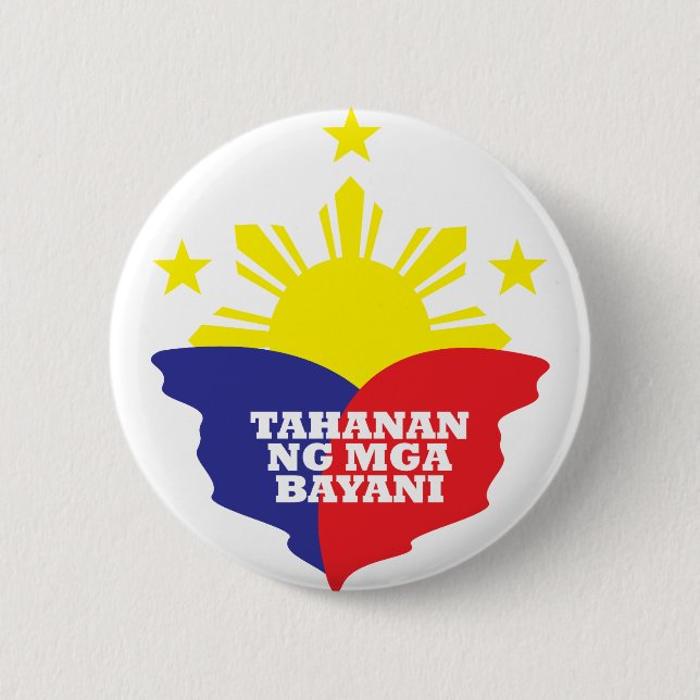 Badge Rond 5 Cm NG Mga Bayani de Tahanan (Devant)