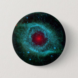 Badge Rond 5 Cm NGC 7293 la NASA de nébuleuse d'hélice