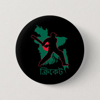 Badge Rond 5 Cm Ngladesh Cricket Player South Asian Dhaka Ngladesh