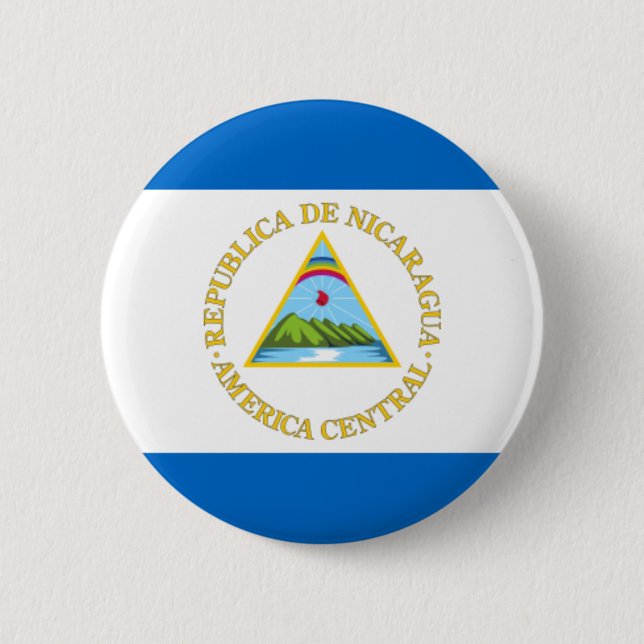 Badge Rond 5 Cm nicaragua (Devant)