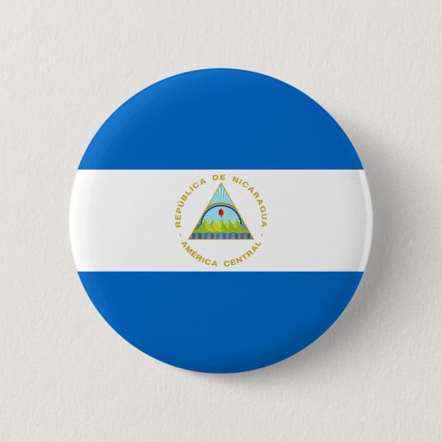 Badge Rond 5 Cm Nicaragua (Devant)