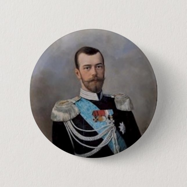Badge Rond 5 Cm Nicholas_II_Alexandrovich_by_N.Shilder (Devant)