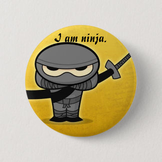 Badge Rond 5 Cm ninja