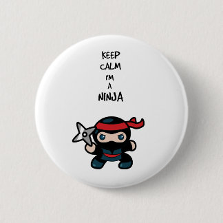 Badge Rond 5 Cm Ninja