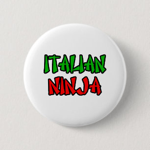 Badge Rond 5 Cm Ninja