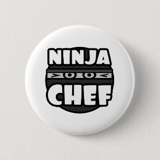 Badge Rond 5 Cm Ninja Chef