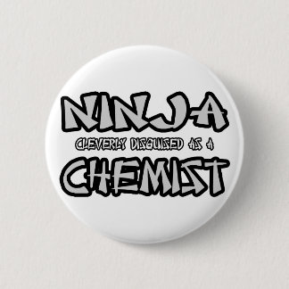 Badge Rond 5 Cm Ninja...chimiste