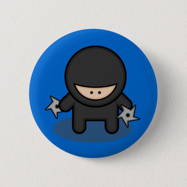 Badge Rond 5 Cm Ninja Skillz (Devant)
