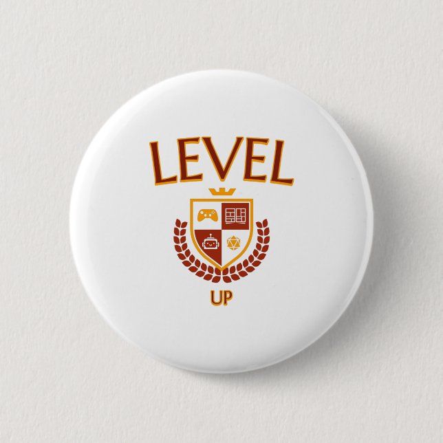 Badge Rond 5 Cm Niveau supérieur (Devant)