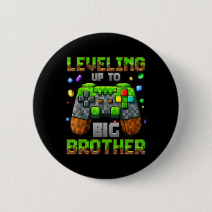 Badge Rond 5 Cm Niveau supérieur pour grand frère pour enfants de