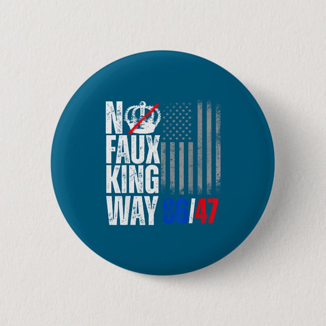 Badge Rond 5 Cm No Faux King Way 86 Artwork (Devant)