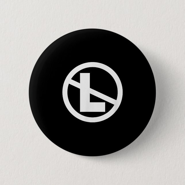 Badge Rond 5 Cm No L Noel Christmas Pun  (Devant)