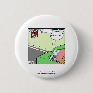 Badge Rond 5 Cm No Squid Zone Hilarious Cartoon Novelty Button