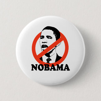 BADGE ROND 5 CM NOBAMA