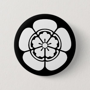 Badge Rond 5 Cm Nobunaga Oda