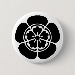Badge Rond 5 Cm Nobunaga Oda