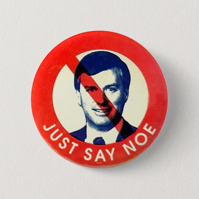 Badge Rond 5 Cm Noe ! - Bouton (Devant)