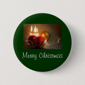 Badge Rond 5 Cm Noël 2