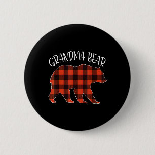 Badge Rond 5 Cm Noël à Grand-mère