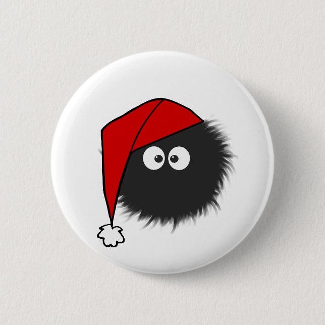 Badge Rond 5 Cm Noël aux boeufs éblouis (Devant)