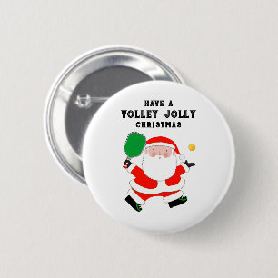 Badge Rond 5 Cm Noël de Pickball