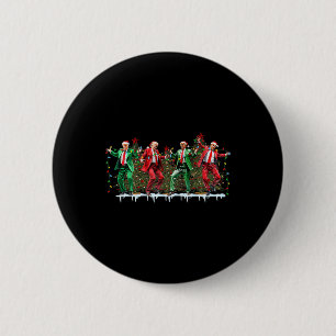 Badge Rond 5 Cm Noël Donald Trump Président 2024 Dancing Funn