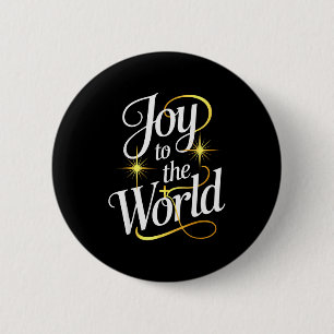 Badge Rond 5 Cm Noël Nativité Naissance Chrétienne De Jésus Joie À