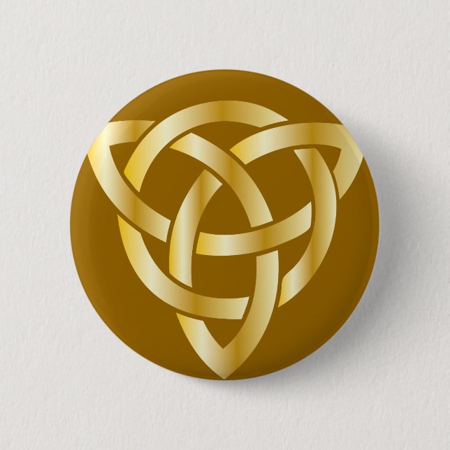 Badge Rond 5 Cm Noeud celtique (Devant)