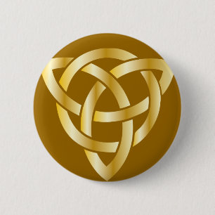 Badge Rond 5 Cm Noeud celtique