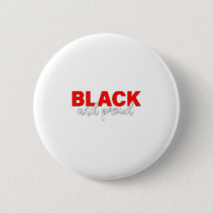 Badge Rond 5 Cm Noir et fiers Histoire noire des Afro-Américains P