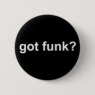 Badge Rond 5 Cm Noir obtenu de trouille