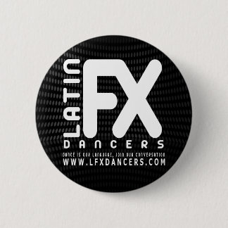 Badge Rond 5 Cm Noir officiel de bouton de LFX