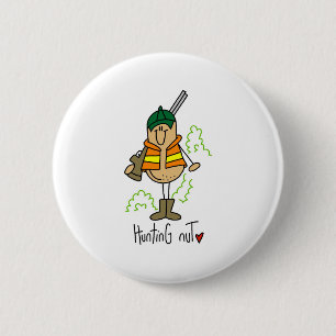 Badge Rond 5 Cm Noix de chasse