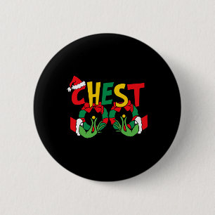 Badge Rond 5 Cm Noix de poitrine Correspondantes châtaignes Amusan