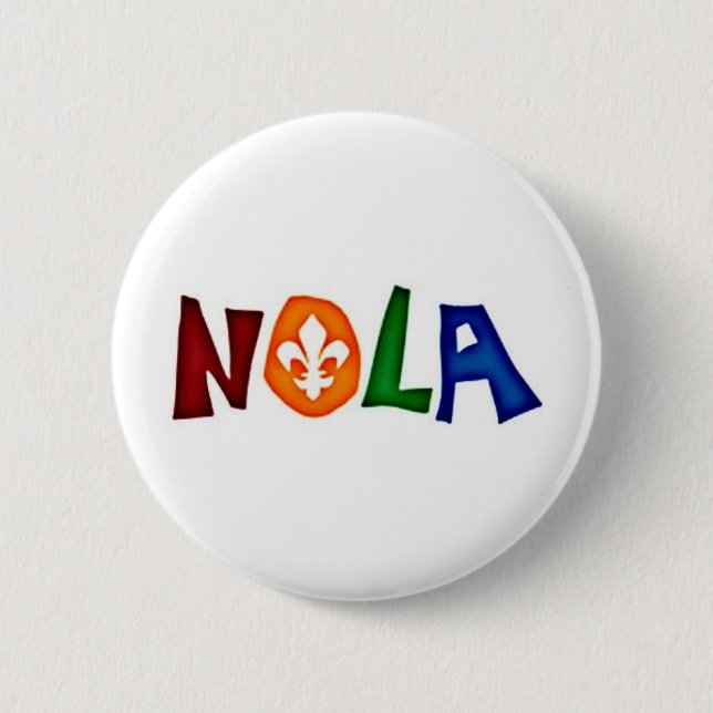 BADGE ROND 5 CM NOLA (Devant)