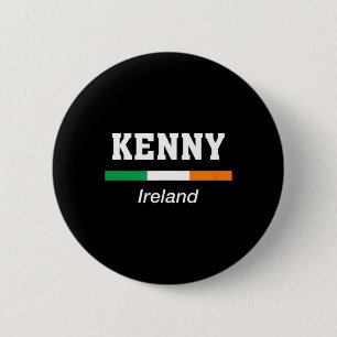 Badge Rond 5 Cm Nom de famille irlandais Kenny Saint-Patrick Irlan