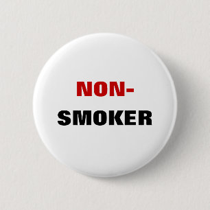 Badge Rond 5 Cm Non-fumeur - bouton