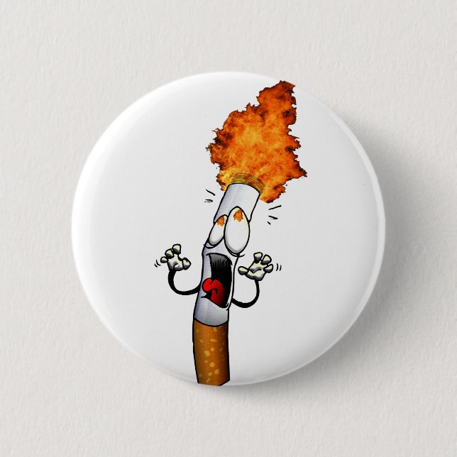 Badge Rond 5 Cm Non-fumeurs (Devant)