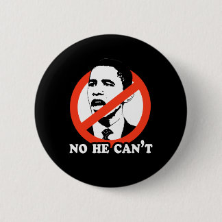 BADGE ROND 5 CM NON, IL NE PEUT PAS