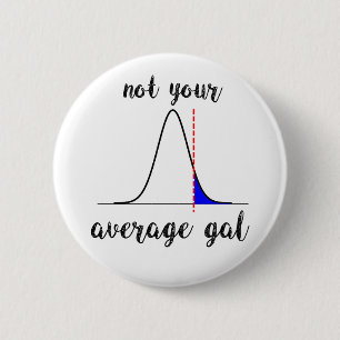 Badge Rond 5 Cm Non votre bouton moyen de gallon