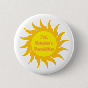 Badge Rond 5 Cm Nonnie&apos ; soleil de s