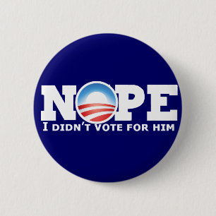 Badge Rond 5 Cm Nope