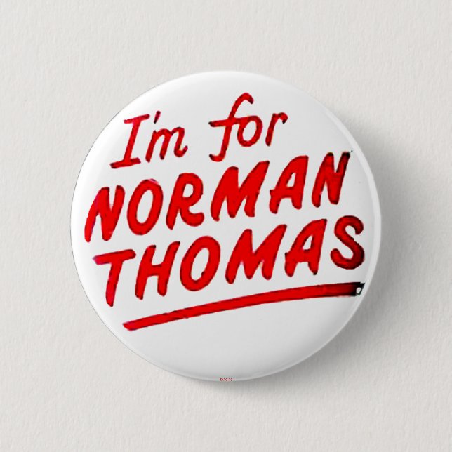 Badge Rond 5 Cm Normand Thomas - bouton (Devant)