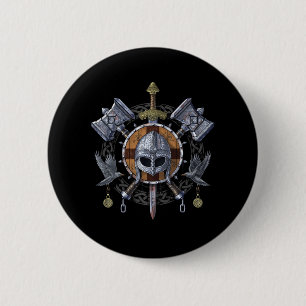 Badge Rond 5 Cm Norse Viking Armory
