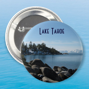 Badge Rond 5 Cm North Shore Lake Tahoe, Incline Village, Nevada
