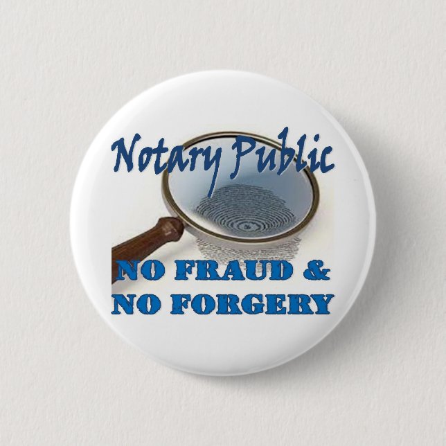 Badge Rond 5 Cm Nota Public Non Fraude Non Fraude (Devant)